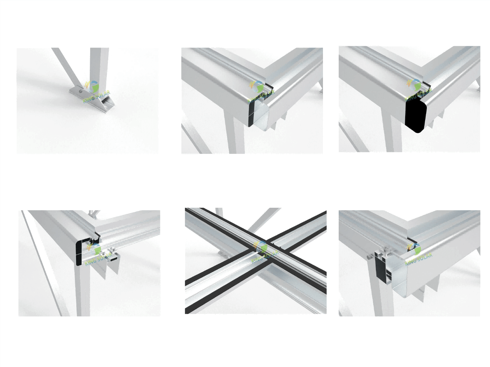 Waterproof Carport Solar Mounting System