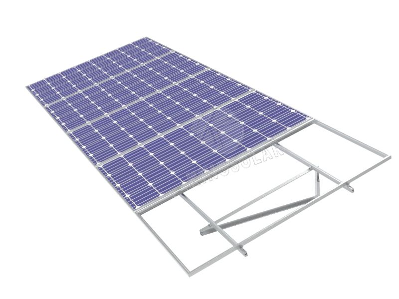 Système de montage solaire pour trépied à angle réglable