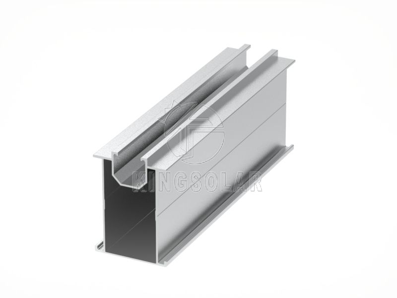 Système de montage solaire en aluminium Rail T75