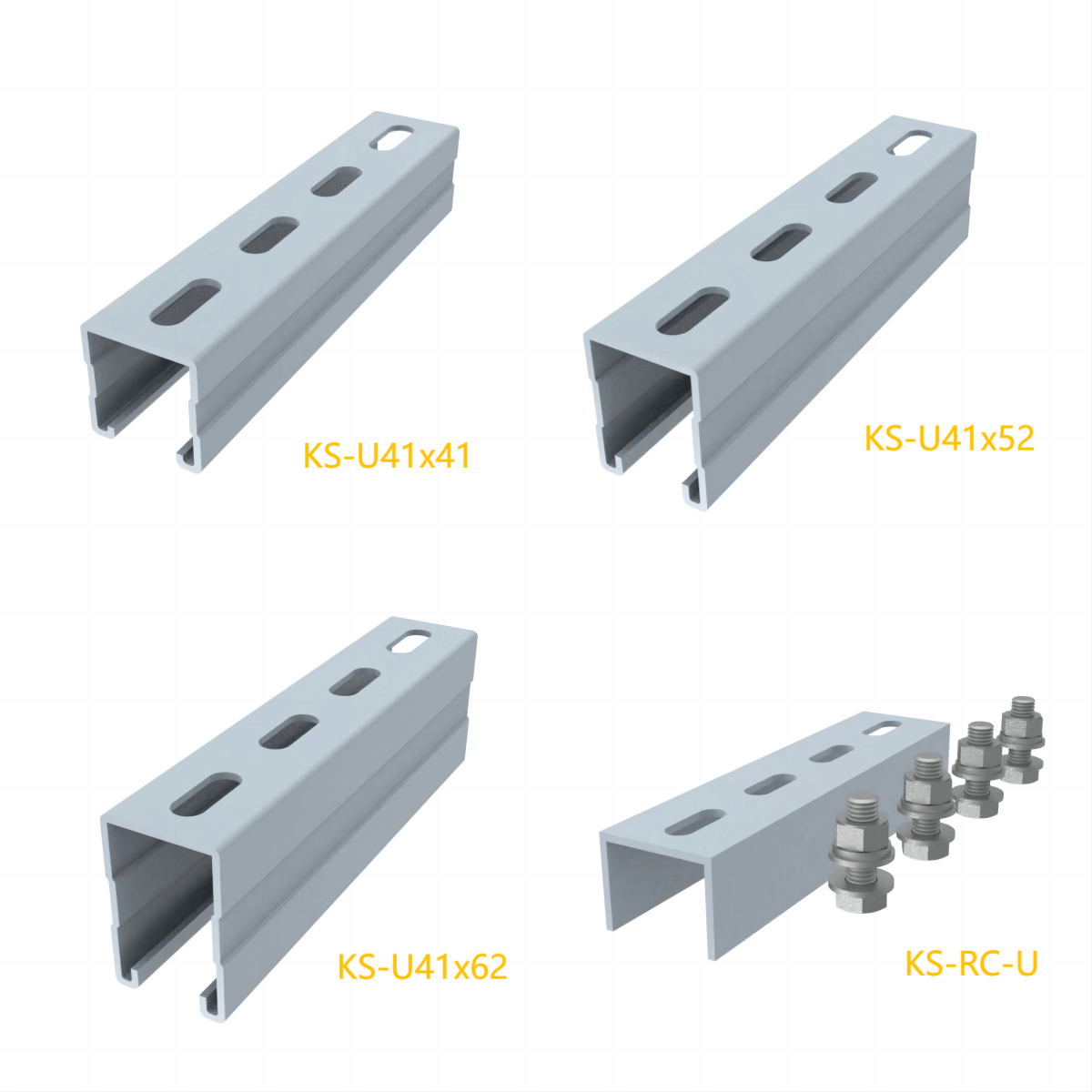 Solar hot-dip galvanized steel bracket