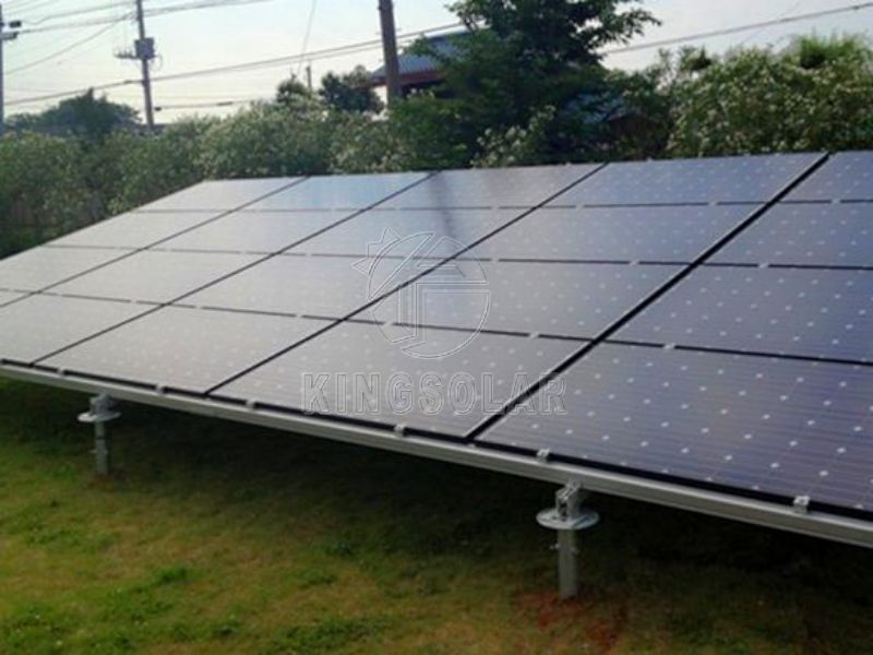 650 kW - Systèmes de montage au sol solaire en aluminium - Type A